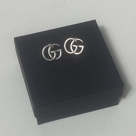 Gucci GG Silver Earrings - Picture 1 of 4